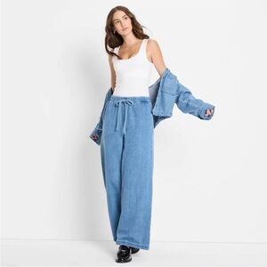 Future Collective Denim Pants - NWT